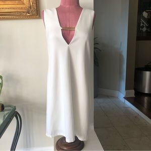 Brand new with tags Nordstrom white cocktail dress size 6